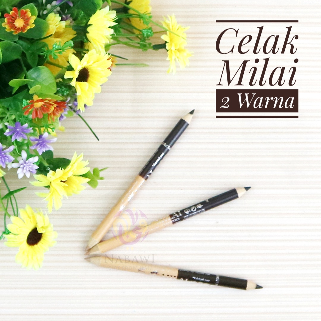 Eyeliner dan Lip Liner Milai Dua Warna