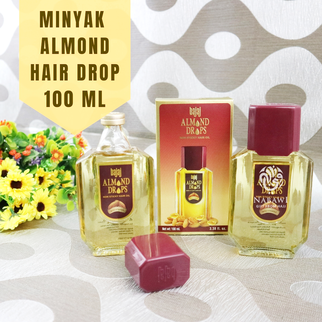 Minyak Rambut Bajaj Almond Hair Drops Penumbuh Penebal Originial 100% 100 ML
