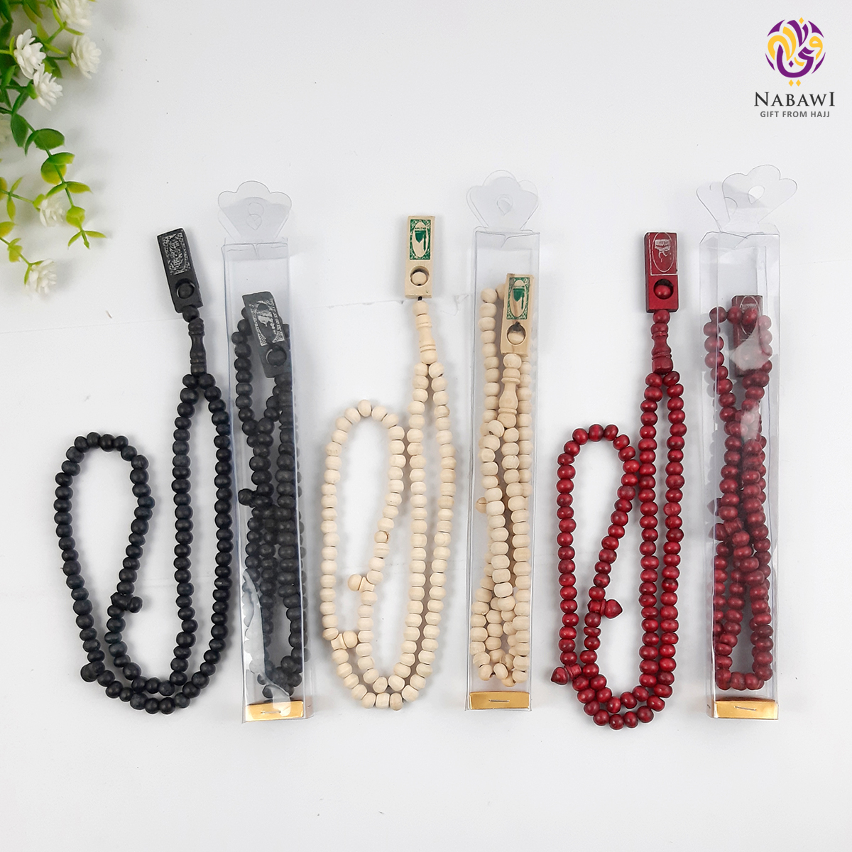 Parcel Tasbih Kayu 99 Butir