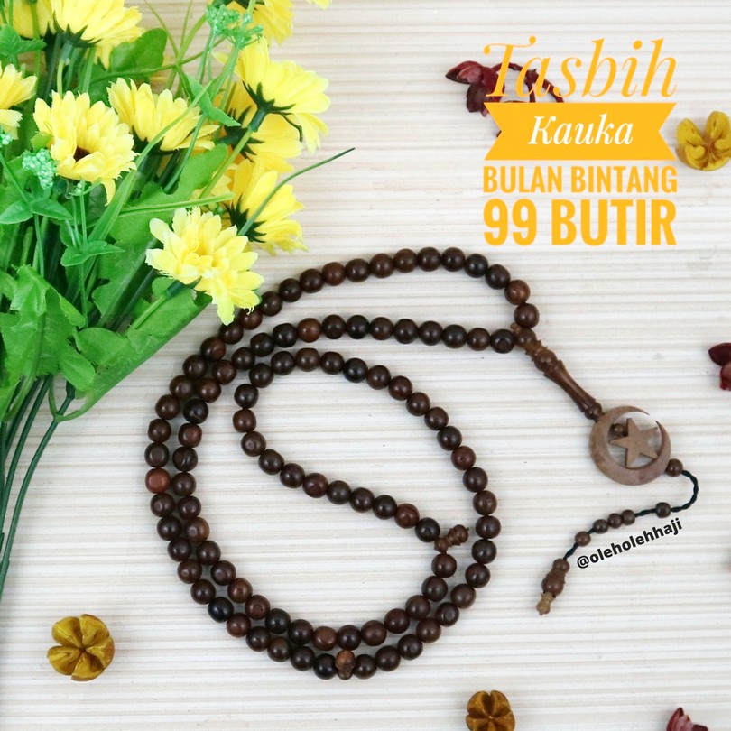 Tasbih Kokka Kauka Bulan Bintang