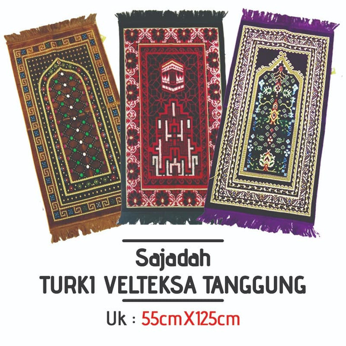 Sajadah Turki Turkey Velteksa Tanggung